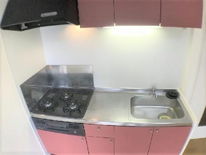 レオパレスドリームハウス2号館のキッチン