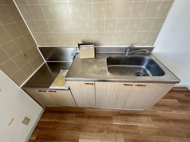 アスカハイム D棟のキッチン