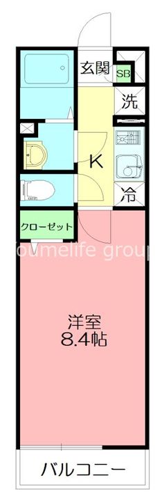 神奈川県藤沢市藤が岡1(アパート)の賃貸物件の間取り