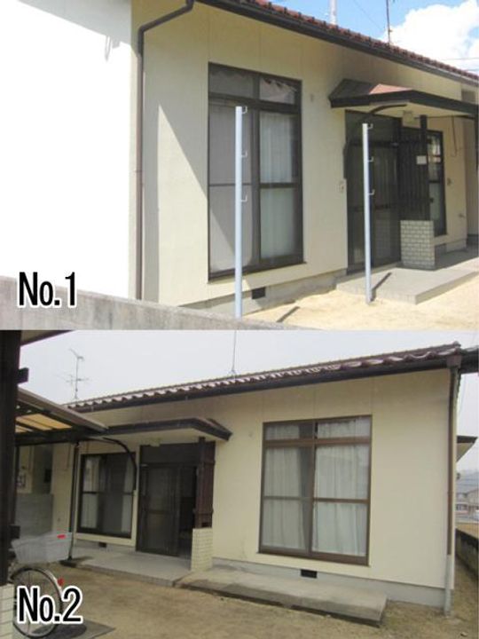 愛媛県松山市北斎院町(一戸建)の賃貸物件の外観