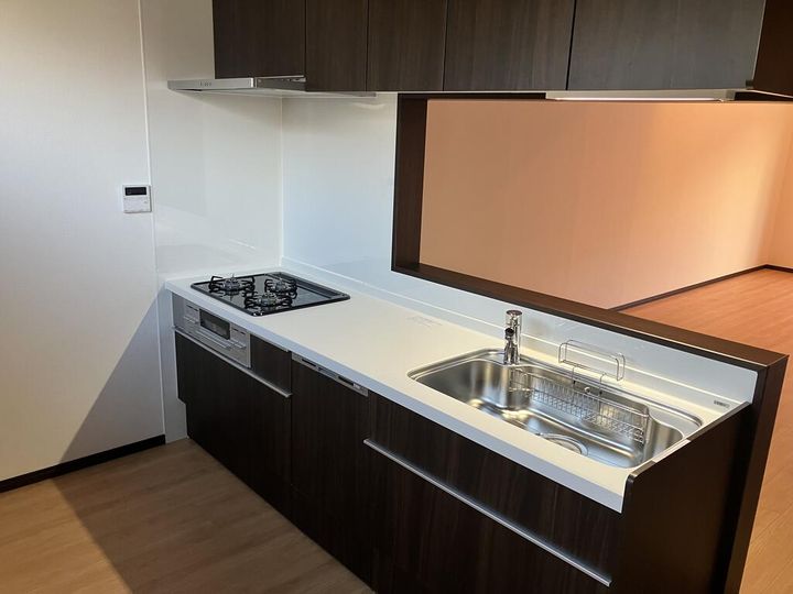 大阪府守口市西郷通3(一戸建)の賃貸物件のキッチン