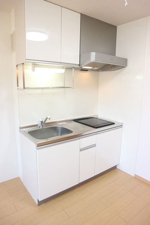 新潟県新潟市西区新通西2(アパート)の賃貸物件のキッチン