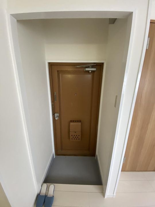 グリーンパーク山坂の玄関