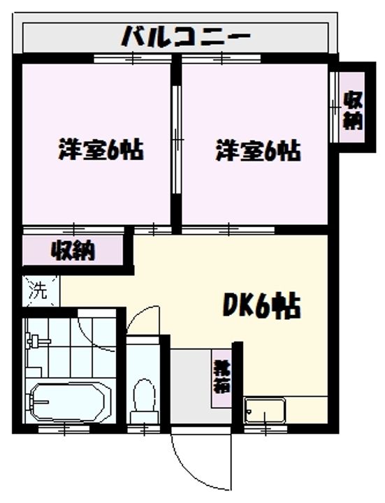 ホウジュの間取り