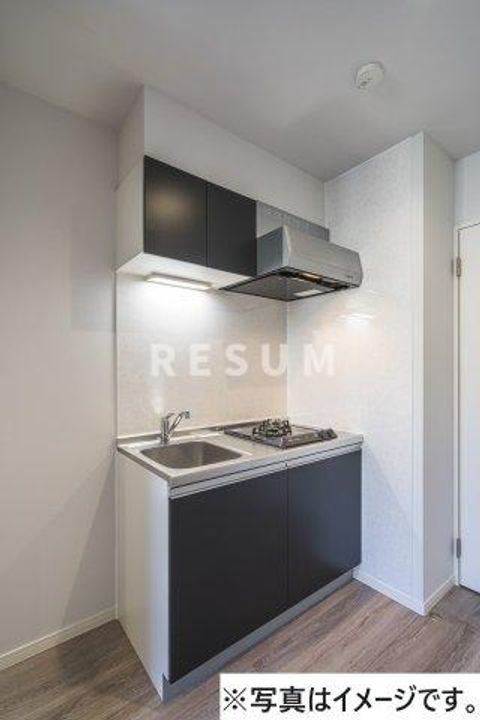 千葉県千葉市中央区長洲2(アパート)の賃貸物件のキッチン