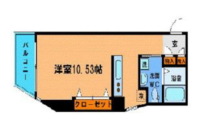 フラワーシティINブラボンの間取り