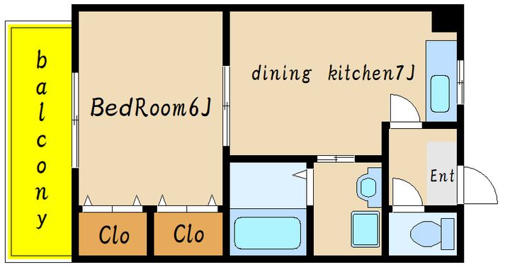 ベルシャンテ西明石IIの間取り
