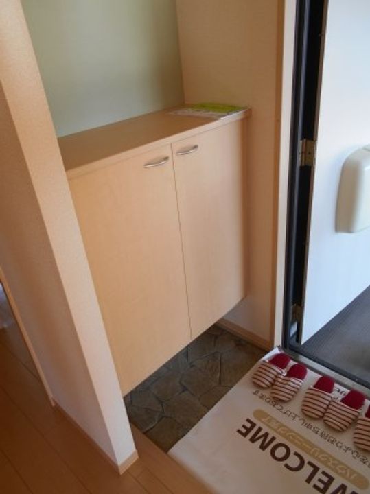 群馬県高崎市双葉町(アパート)の賃貸物件の玄関