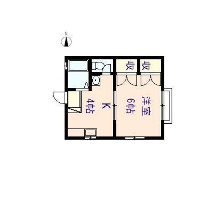 瀬尾コーポの間取り