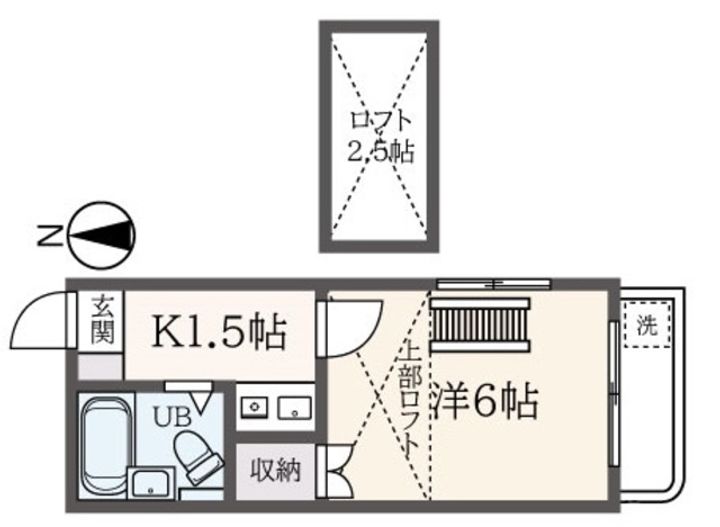 上大岡エステートの間取り