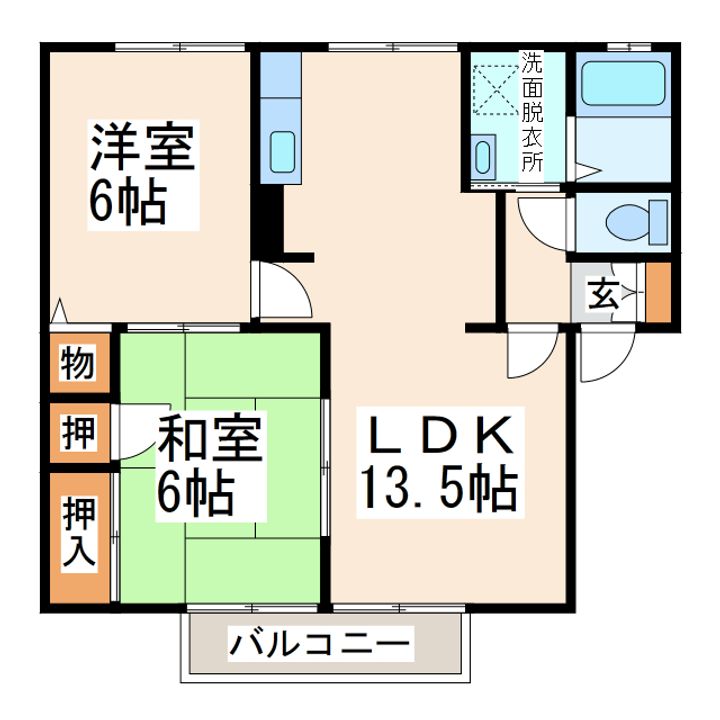 エクレール・アイの間取り