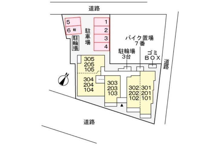 メイガーデンの地図