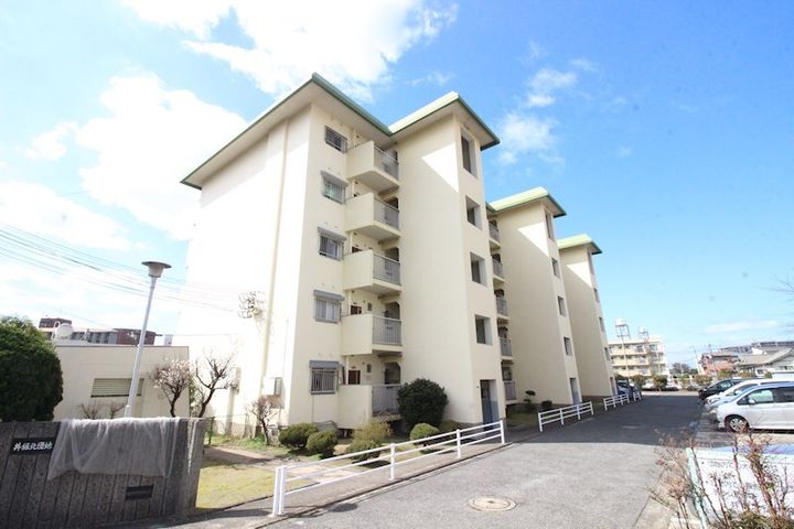 井堀北団地の外観