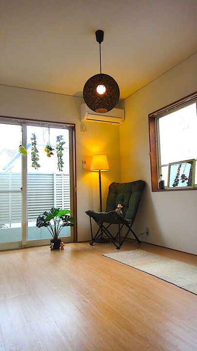 サンハイツの居間