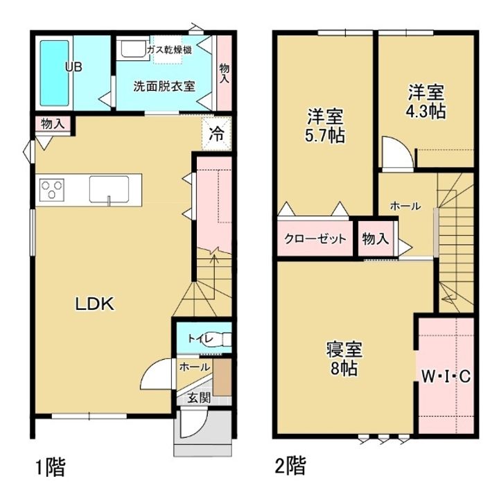 Good Hills金泉寺IIIの間取り