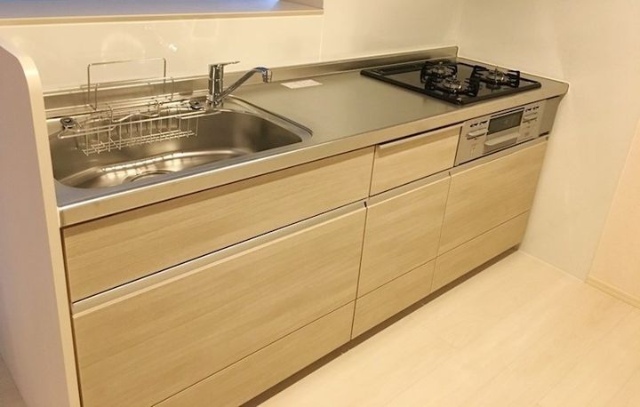 神奈川県横浜市神奈川区西寺尾2(アパート)の賃貸物件のキッチン