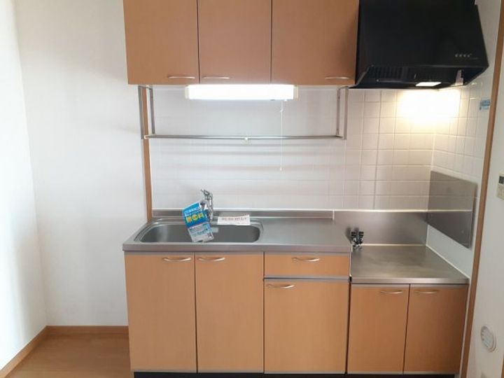 栃木県足利市大沼田町(アパート)の賃貸物件のキッチン