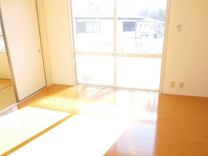 グリーンパーク久米Aの居間