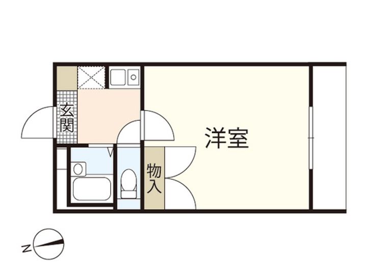 レオパレス泉の間取り
