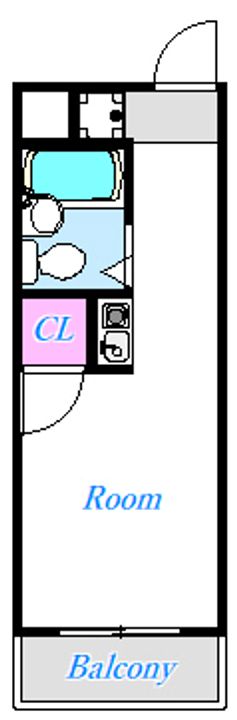 東京都稲城市矢野口(マンション)の賃貸物件の間取り
