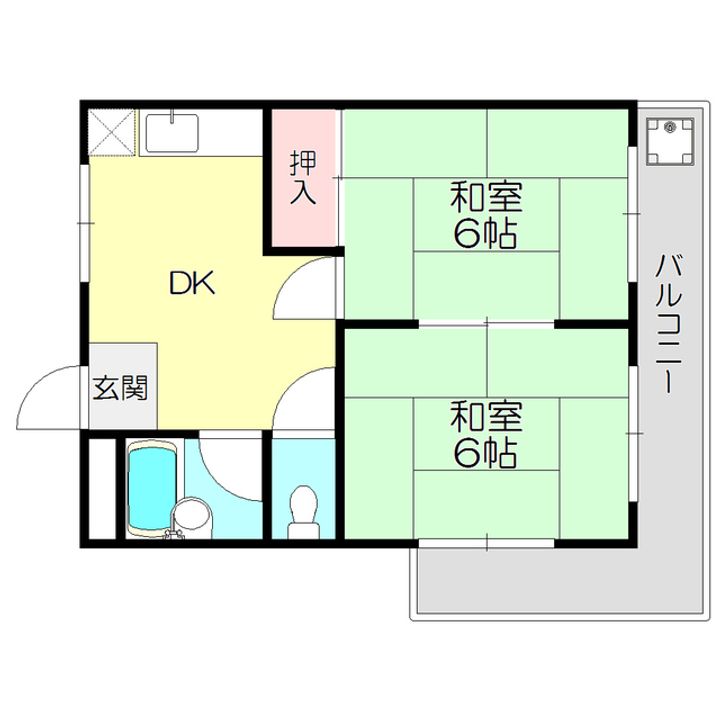 GARBO淡路の間取り
