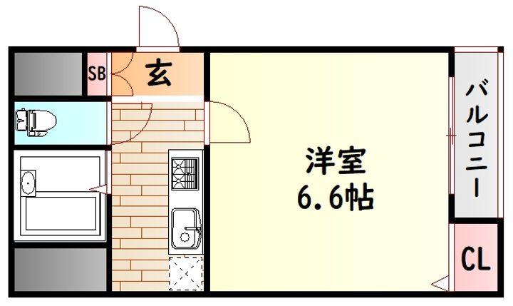 Ms’palazzO都島の間取り