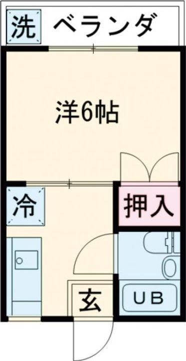 昭栄マンションの間取り