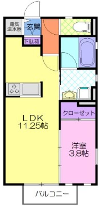 フォルネの間取り