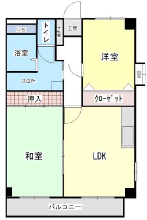 シャトレIZUMIの間取り