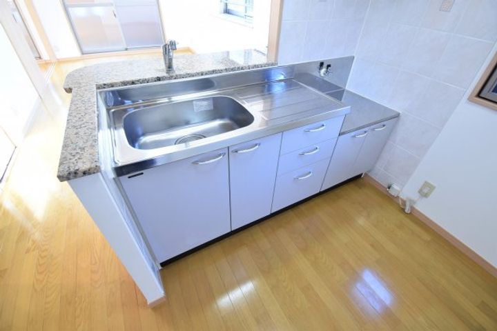 群馬県前橋市元総社町(マンション)の賃貸物件のキッチン