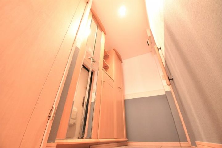 群馬県前橋市元総社町(マンション)の賃貸物件の玄関