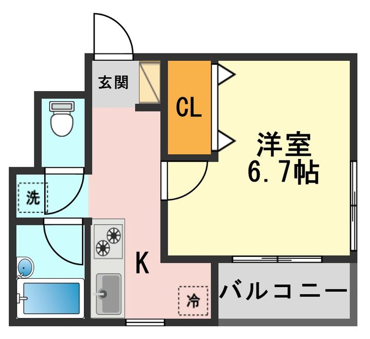 TKグレイスビルIIの間取り
