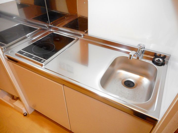 神奈川県横浜市港南区大久保2(マンション)の賃貸物件のキッチン