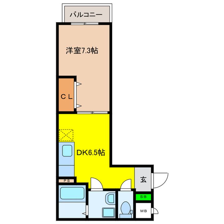 Feliz旭町の間取り