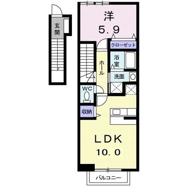メゾン・ド・ミーテの間取り