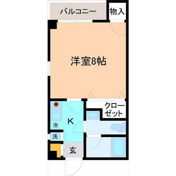 メアリヒト扇が丘の間取り