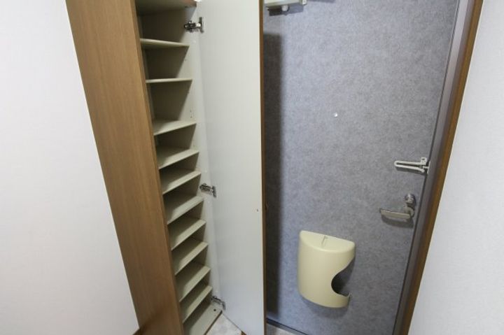 レオパレスさんわ大和田第7の玄関