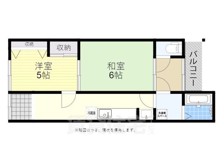 大阪府堺市堺区幸通(一戸建)の賃貸物件の間取り