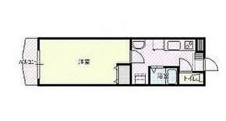 マンション巣子の間取り