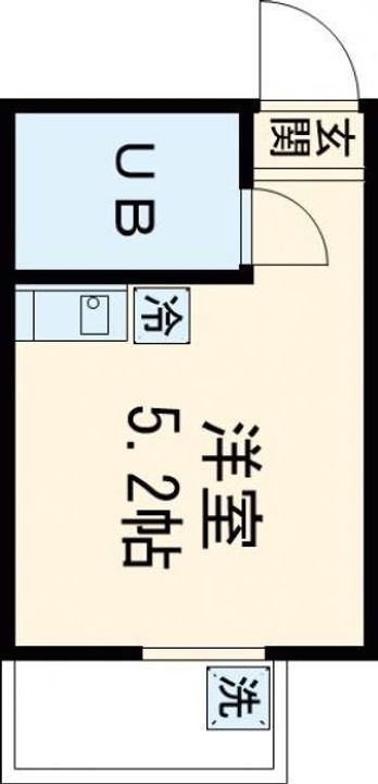 パレス市川の間取り