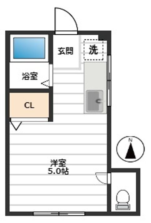 フルーレMKの間取り