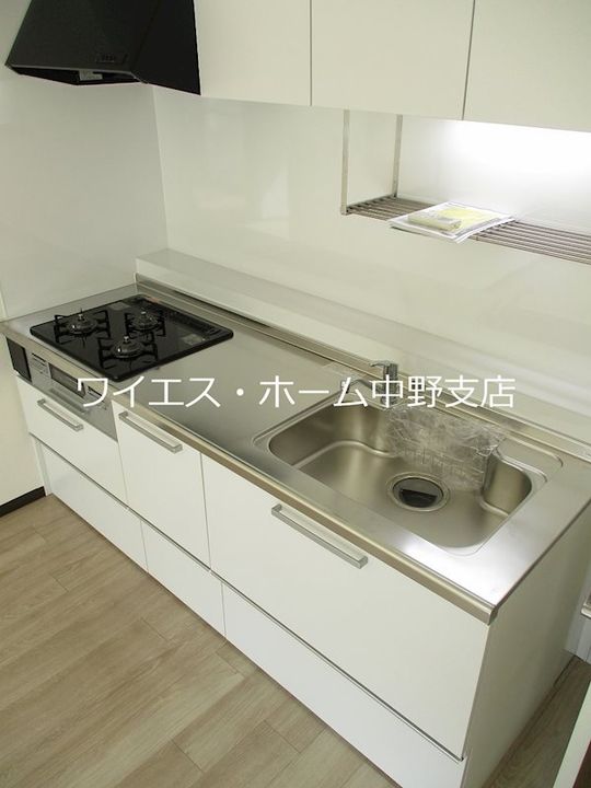東京都中野区中央1(マンション)の賃貸物件のキッチン