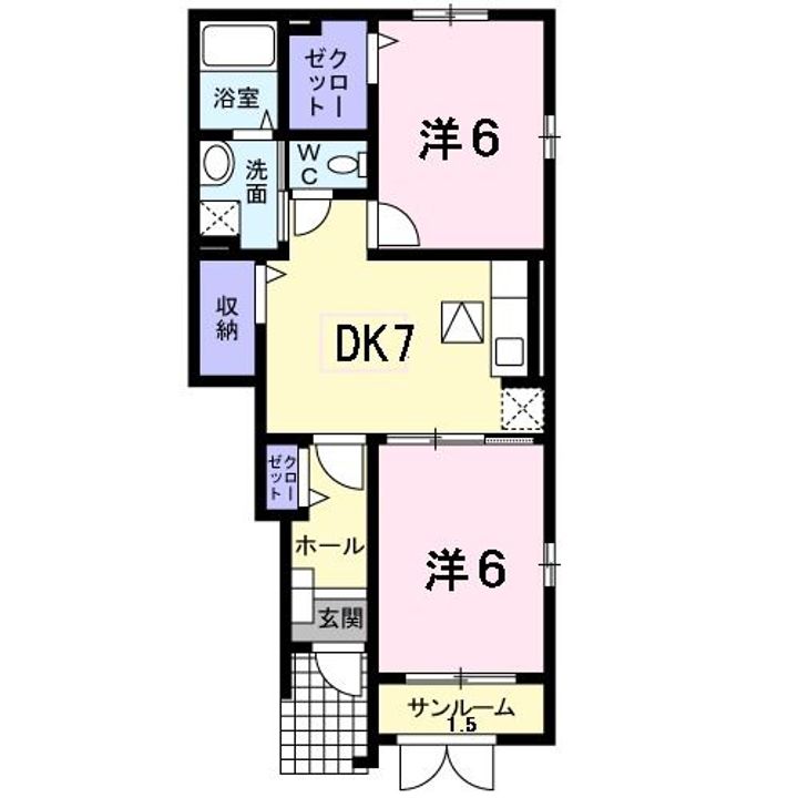 ベイサイドヒルズの間取り
