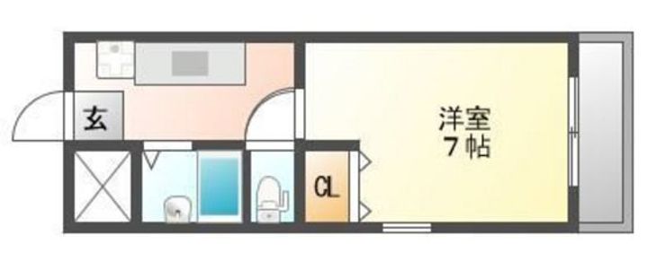 入江第2ビルの間取り