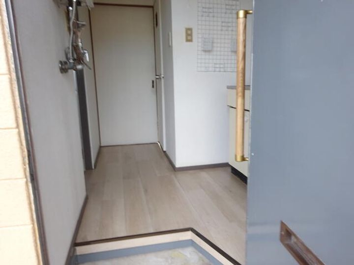 コーポみゆきの玄関