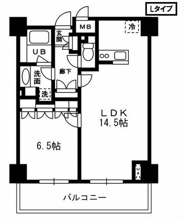 東京都杉並区堀ノ内1(マンション)の賃貸物件の間取り