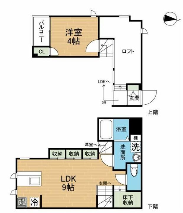 CB熊本サニーヒルの間取り