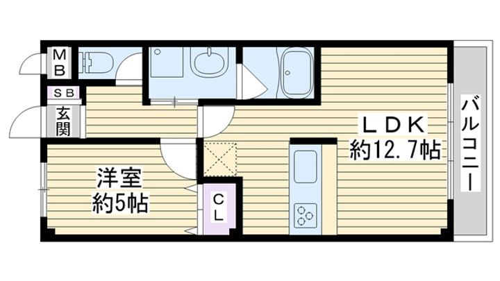 カサデルシグロの間取り
