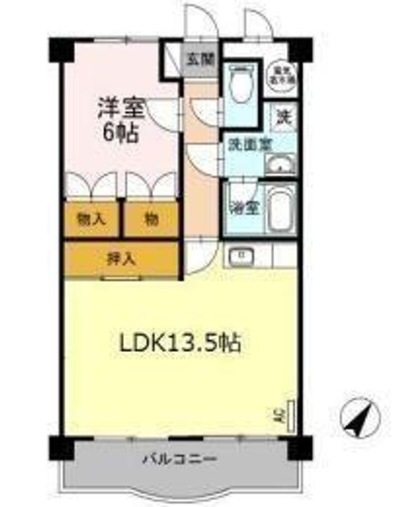 キルトスターの間取り