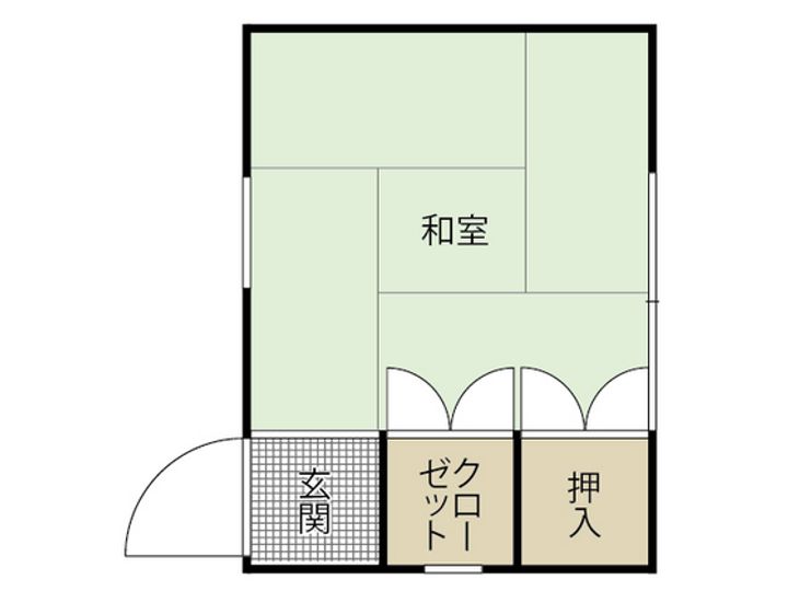 佐方荘の間取り